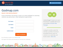 Tablet Screenshot of godmap.com